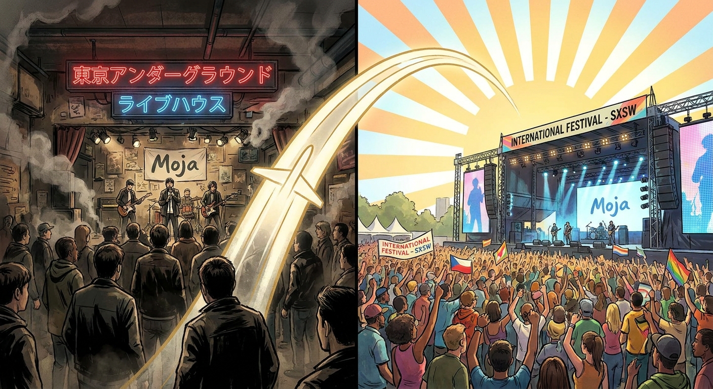 From Tokyo Underground to Global Stages: The International Journey of Moja